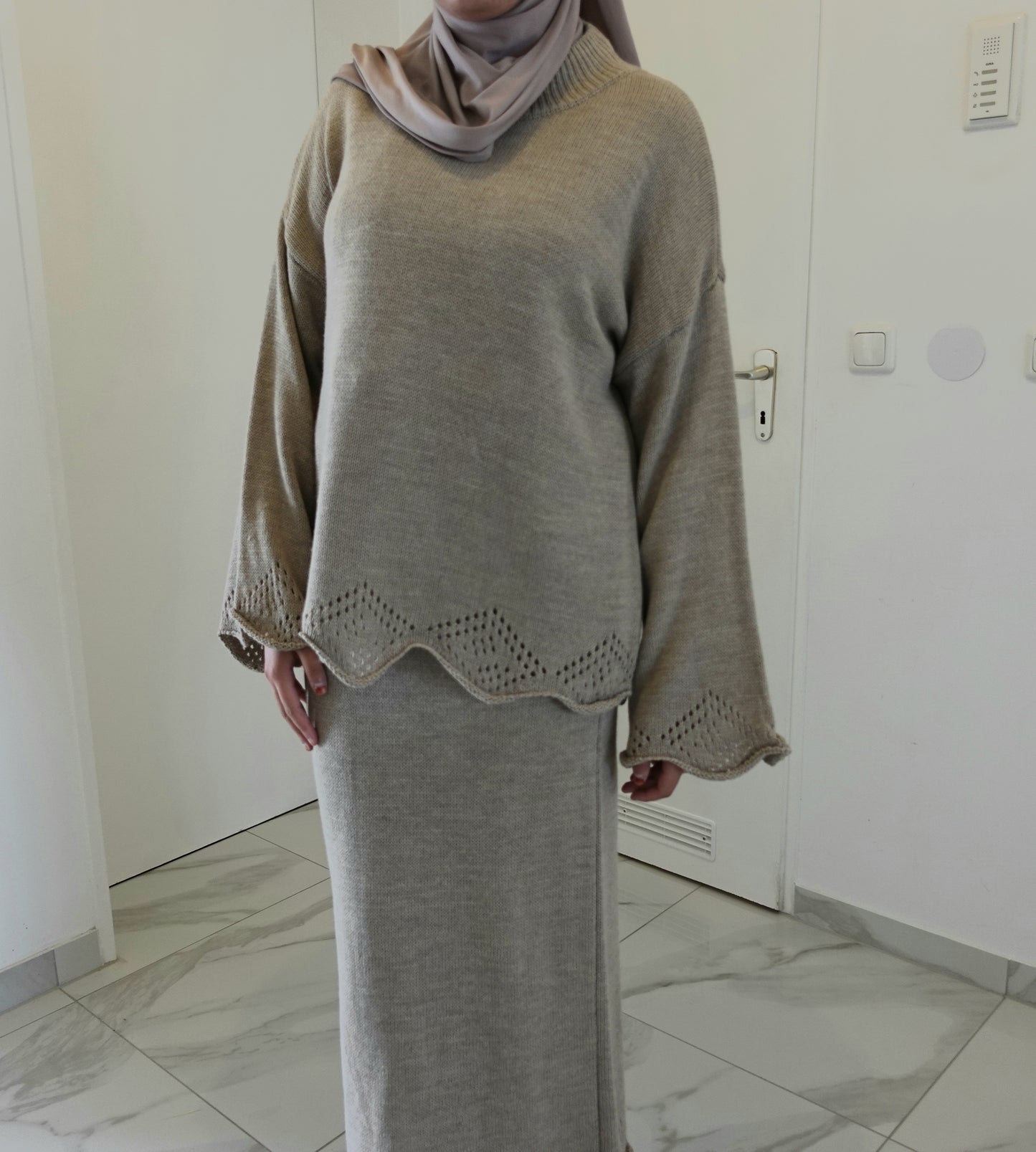 Zweiteiler Dileya in Taupe