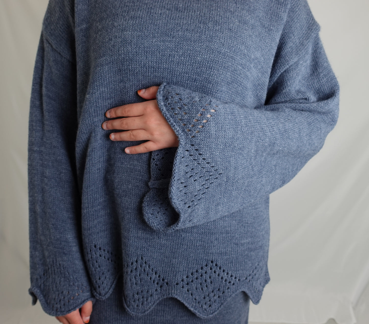 Zweiteiler Dileya in Jeansblau