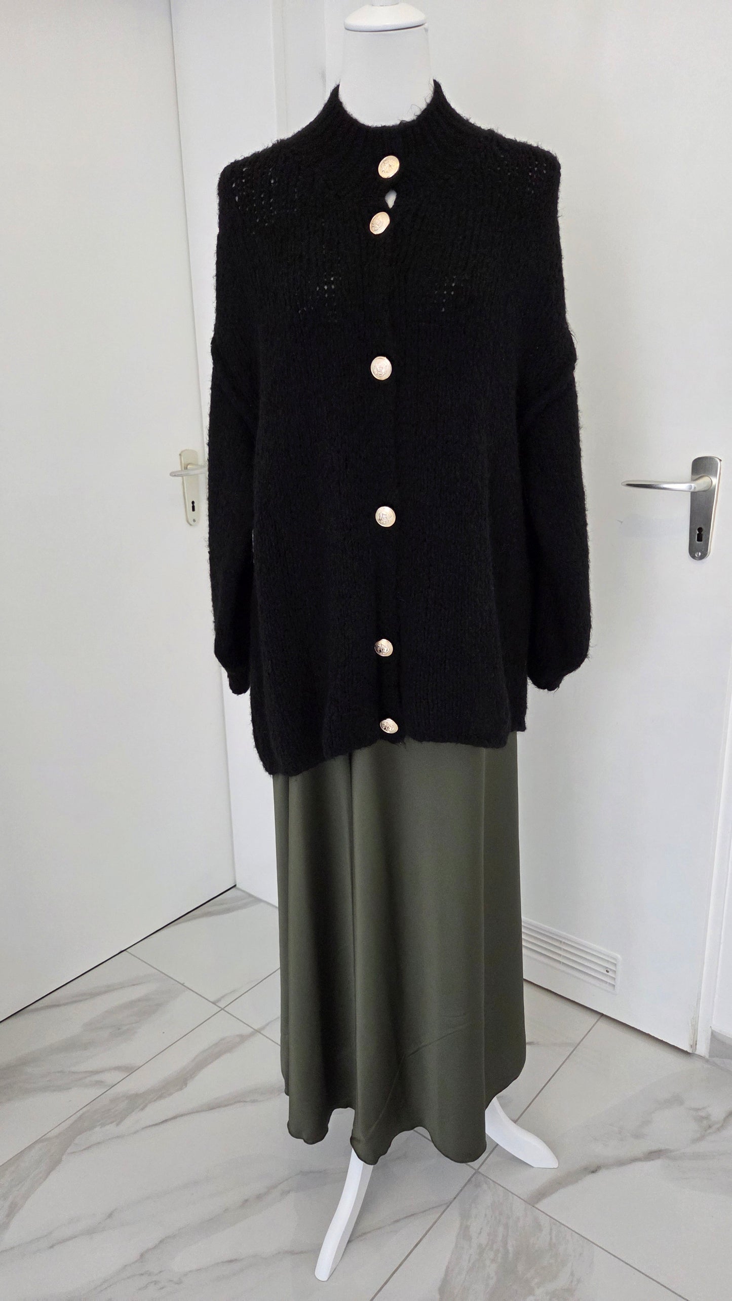 Cardigan Liona in Schwarz