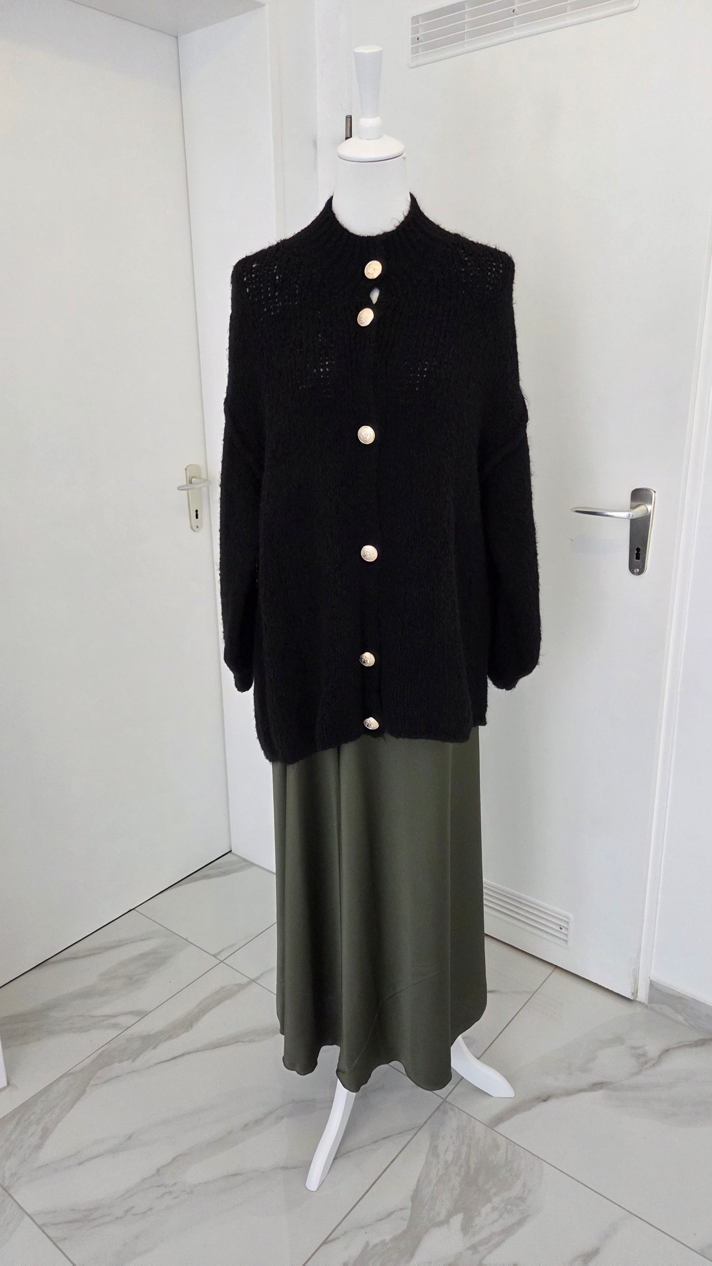 Cardigan Liona in Schwarz