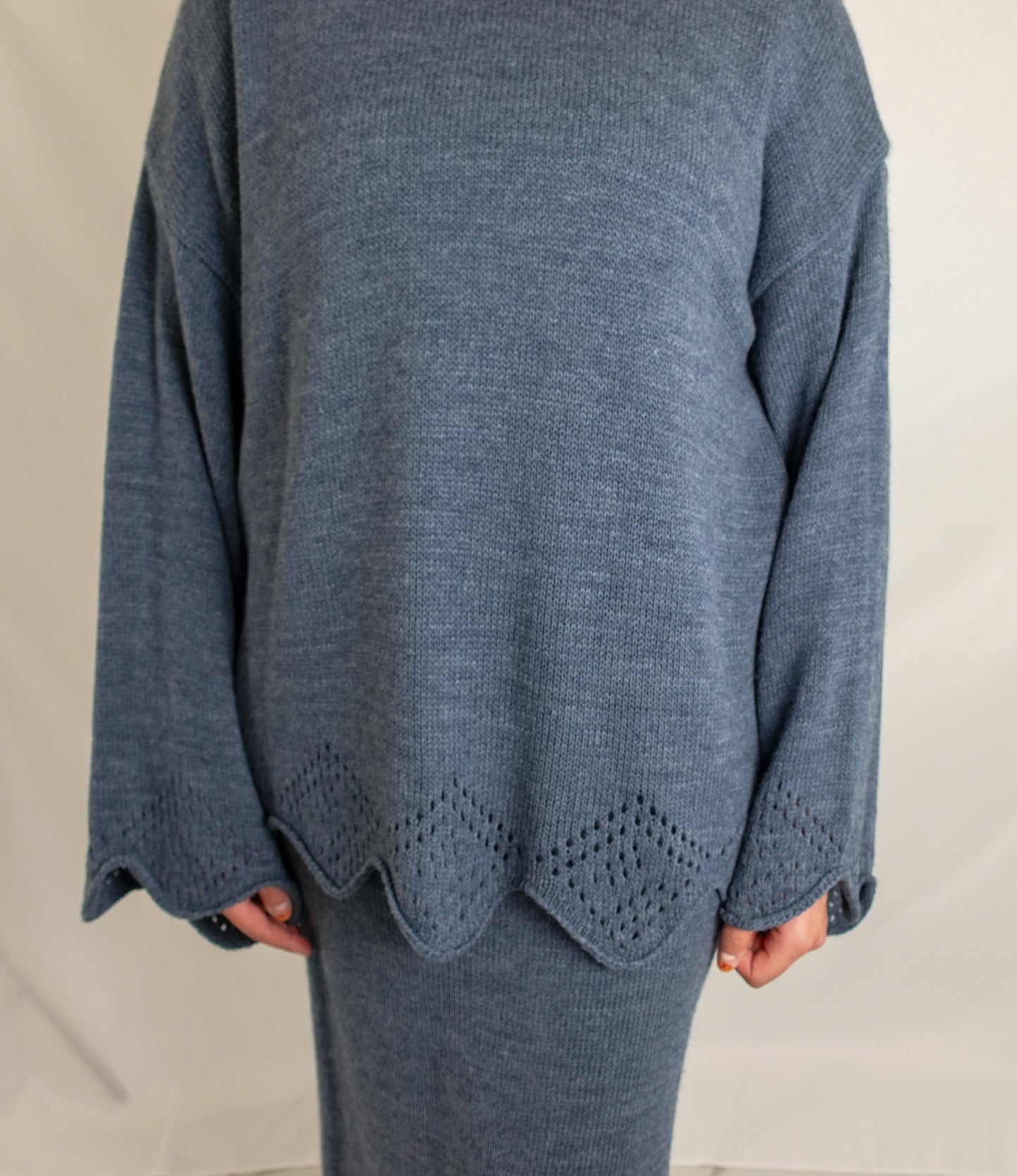 Zweiteiler Dileya in Jeansblau