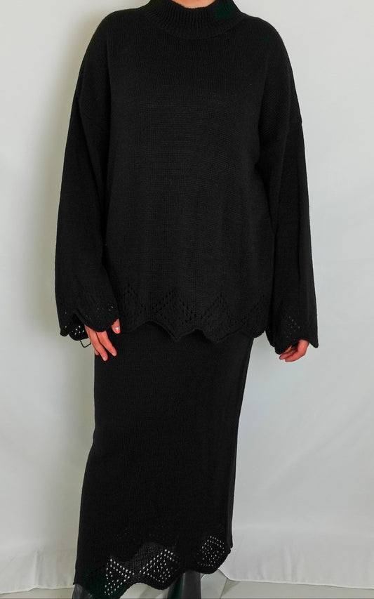 Zweiteiler Dileya in Schwarz