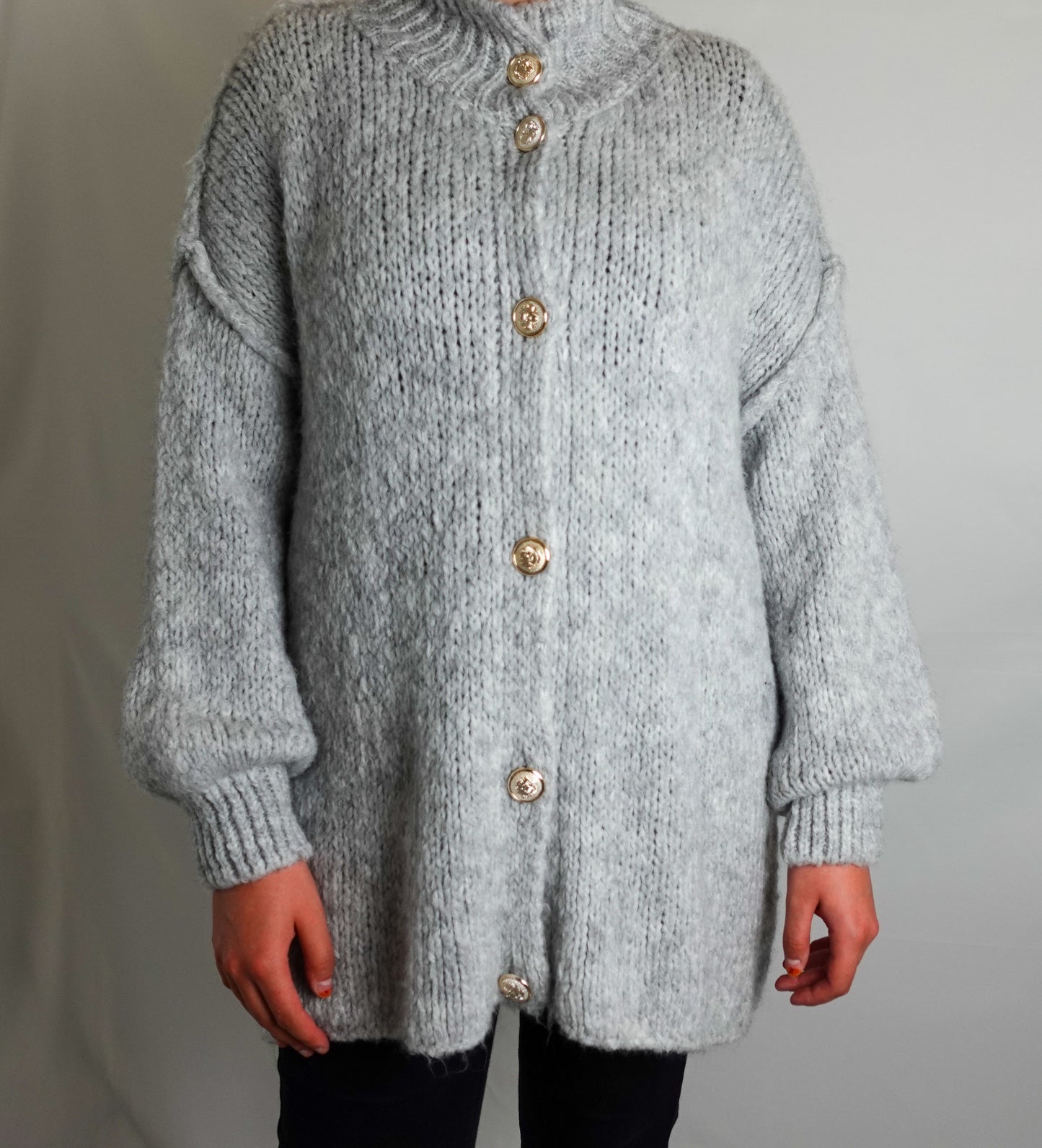 Cardigan Liona in Grau
