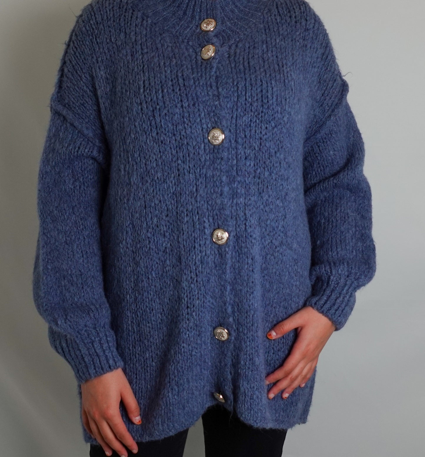 Cardigan Liona in Jeansblau