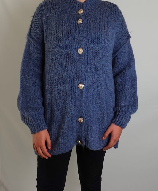 Cardigan Liona in Jeansblau