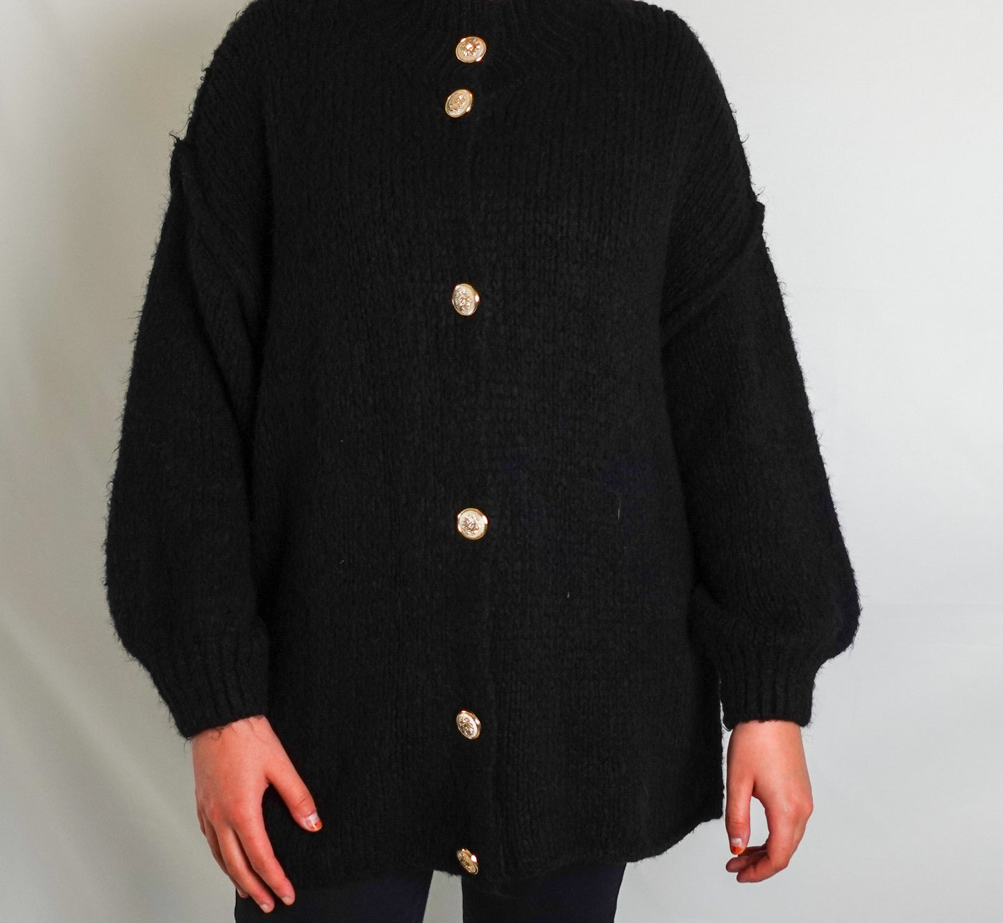 Cardigan Liona in Schwarz