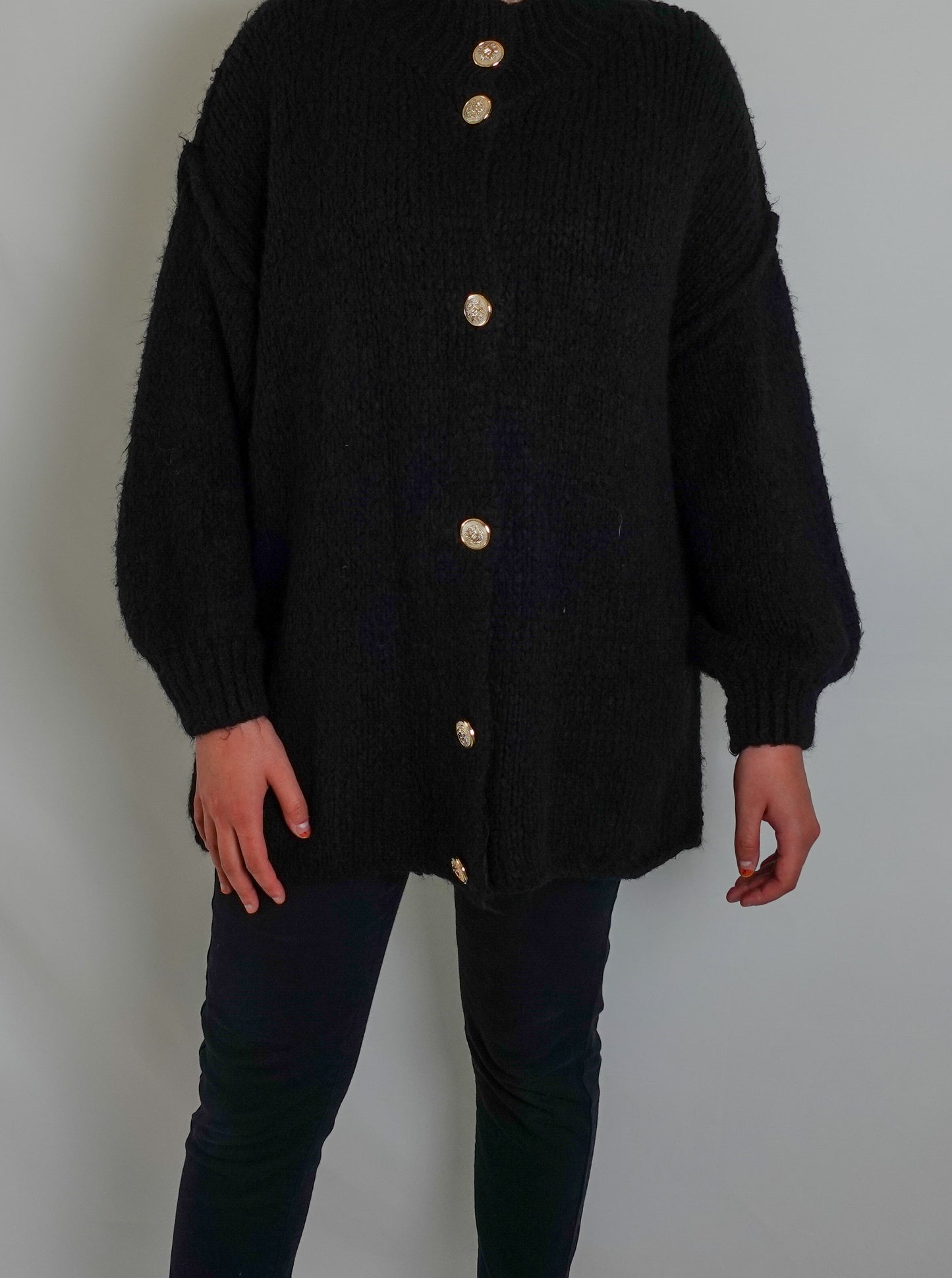 Cardigan Liona in Schwarz